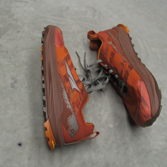 Altra x And Wander Womens 10 Running Shoes Orange Lone Peak 9+ Lightweight Trail - Picture 5 of 16